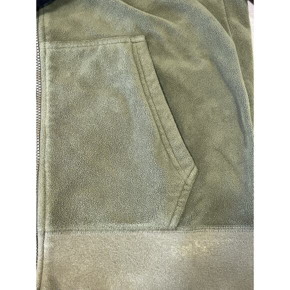 Mens Nike Sportswear Full-Zip Fleece Hoodie 929114 395 Green/Black Size Small - Picture 8 of 14